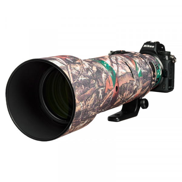 easyCover Lens Oak Objektivschutz für Nikkor Z 180-600mm f/5.6-6.3 VR Forest Camouflage