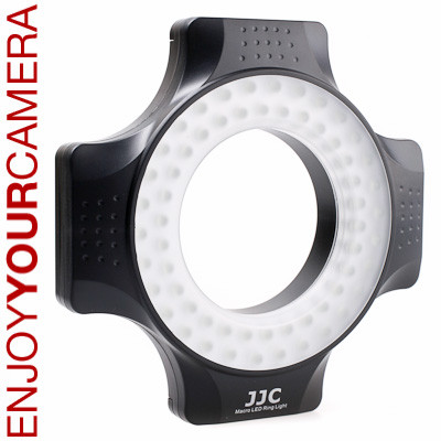 [REFURBISHED] JJC LED-60 LED-Ringlicht (Makro-Ringleuchte) für DSLRs