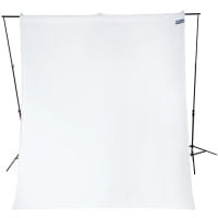 Westcott Hintergrundstoff 270 x 300 cm - Weiß