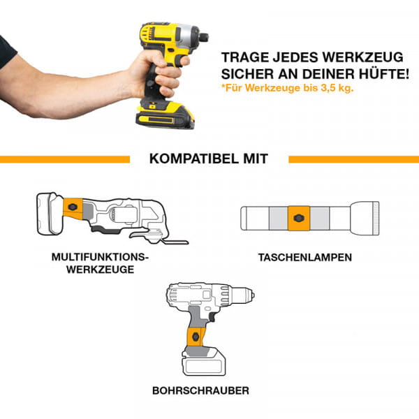 Spider Tool Holster Set - Einsteiger Werkzeughalter-Set