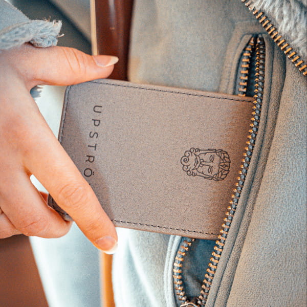 UPSTRÖM LÄDER Wireless Charging Ladematte 10W Grey (Grau)