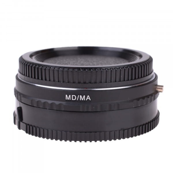 Quenox Adapter für Minolta-SR-Objektiv an Sony/Minolta-A-Mount-Kamera - mit Korrekturlinse