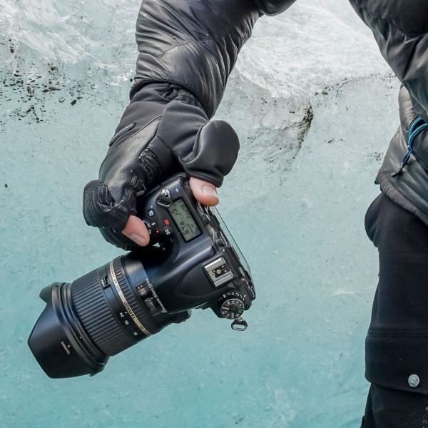 VALLERRET Tinden EVO Fotohandschuhe - Schwarz