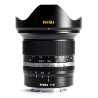 NiSi Weitwinkelobjektiv 15mm f4 für Sony E-Mount