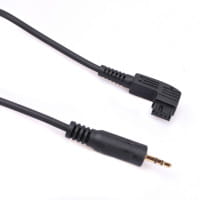 JJC Cable-F Auslöser-Anschlusskabel für Sony-RM-S1AM-kompatible Kameras - z.B. für Miops Smart/Mobil
