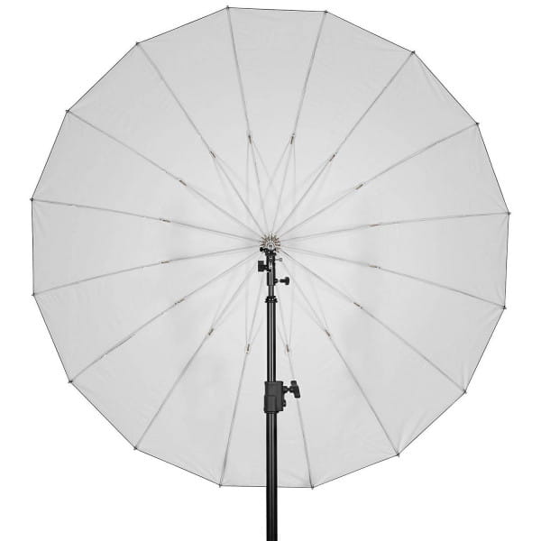 Westcott Apollo Deep Umbrella White 134 cm - tiefer Parabolschirm (Reflexschirm) für Studioblitz, St