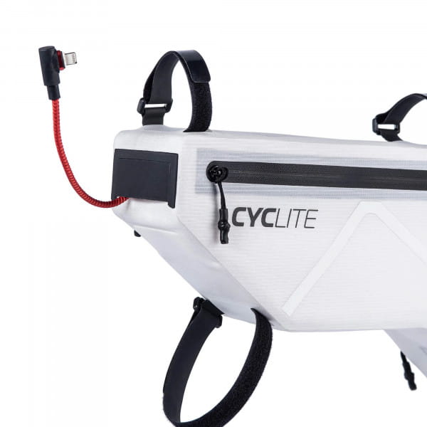 [REFURBISHED] CYCLITE Frame Bag Large / 01 Rahmentasche 3,6 Liter hellgrau