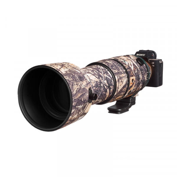 easyCover Lens Oak Objektivschutz für Sigma 60-600mm F4.5-6.3 DG DN OS (E und L-Mount) Forest Camouf
