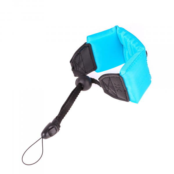 JJC Handschlaufe ST-6 schwimmend für wasserdichte Kompaktkameras und Actionkameras wie GoPro (blau)
