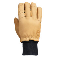 VALLERRET Hatchet Leather Glove Natural, Leder-Fotohandschuhe - Hellbraun