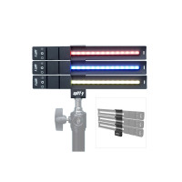 Spekular KYU-6 Filmmakers Kit mit 3 RGB LED-Knickarmbändern, 1 KYU-6-Dreifachkabel und 1 KYU-Panel