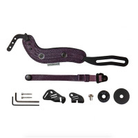 [REFURBISHED] SpiderPro Hand Strap v2 Handschlaufe aus Leder - Lila