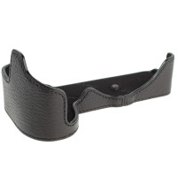 Gariz Halbtasche für Canon EOS R Schwarz inkl. Displayschutzfolie