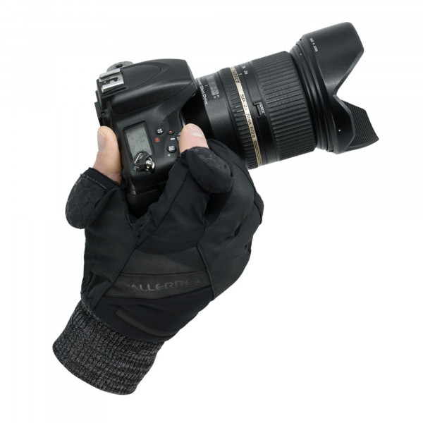 VALLERRET Markhof Pro 4.0 Fotohandschuhe - Schwarz