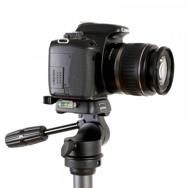 Dörr 3D Fluid Style Stativkopf/Videoneiger für DSLR-Kamera, DSLM-Kamera oder Videokamera