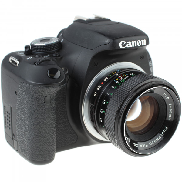 Quenox Adapter für M42-Objektiv an Canon-EOS-Kamera