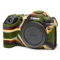 easyCover Silikon-Schutzhülle für Canon R8 Camouflage