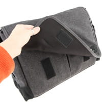 Matin Balade Bag 400 Canvas-Fototasche für kleine bis große DSLR-Kameras - mit Fach für 13 Zoll Note