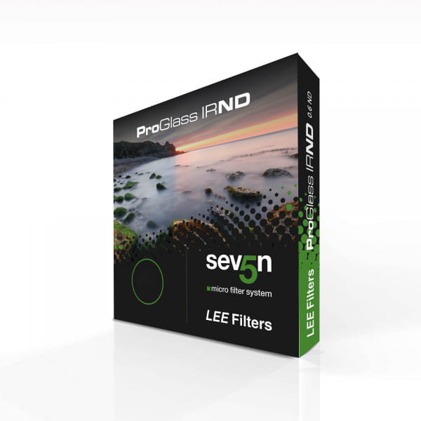 LEE Filters Seven5 ProGlass IRND ND-Filter für Seven5-Filterhalter - 4x / ND 0,6 / +2 Blenden