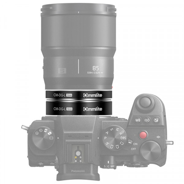 Commlite CM-DG-L - Makro-Zwischenringe mit Autofokus für L-Mount-Kameras