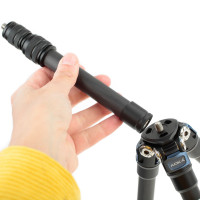 AOKA CMP163C Carbon-Tischstativ 710 mm + KB20 Kugelkopf und Smartphone-Halterung