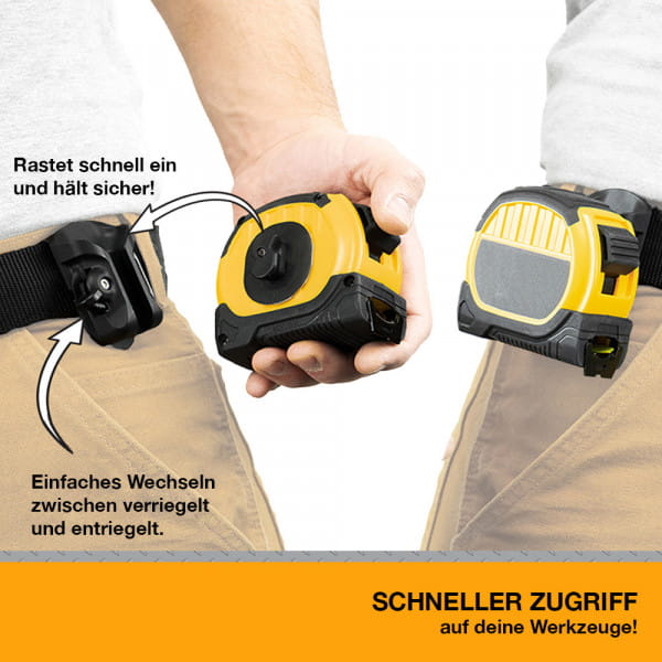 Spider Tool Holster Tool Tab 6 Pack - Klebehalterungen