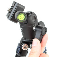 AOKA CMP163CL Carbon-Reisestativ 137 cm + KB20 Kugelkopf und Smartphone-Halterung