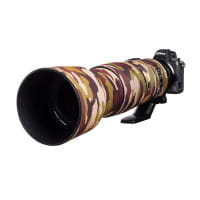 Easycover Lens Oak Objektivschutz für Nikon 200-500mm f/5.6 VR Braun Camouflage
