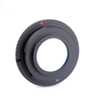 Quenox Adapter für M42-Objektiv an Nikon-F-Kamera - mit Korrekturlinse