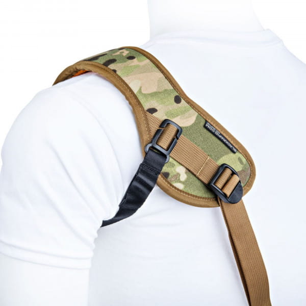 Blackrapid Sport X Einzel-Kameragurt mit eXtra Comfort-Schulterpolster Multi-Terrain Camo