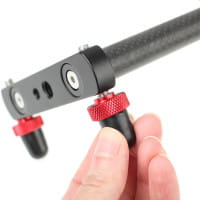Quenox FSCM-40C Mini-Slider Carbon 41 cm für Kameras bis 5 kg und Smartphones