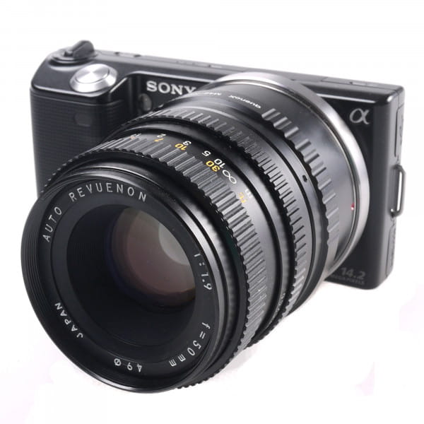 Quenox Adapter für M42-Objektiv an Sony-E-Mount Kamera