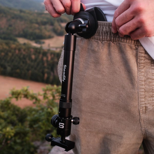 Black November Bundle: Steadify Beltpod + Peak Design Cuff Schwarz