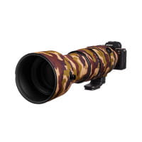 easyCover Lens Oak Objektivschutz für Sigma 60-600mm F4.5-6.3 DG DN OS (E und L-Mount) Brown Camoufl