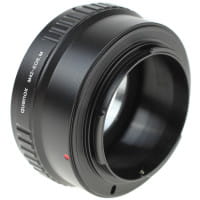 Quenox Adapter für M42-Objektiv an Canon-EOS-M-Kamera
