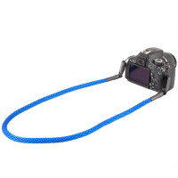 Seilstyles Kameraseil Trage-/Schultergurt Straps Profi Blau 110 cm