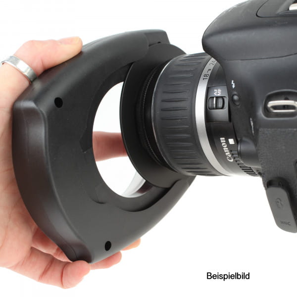 Kiwifotos 52 mm Adapterring für JJC-Ringleuchten vom Typ LED-60, LED-48IO und LED-48LR