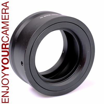 Quenox Adapter für M42-Objektiv an Canon-EOS-M-Kamera