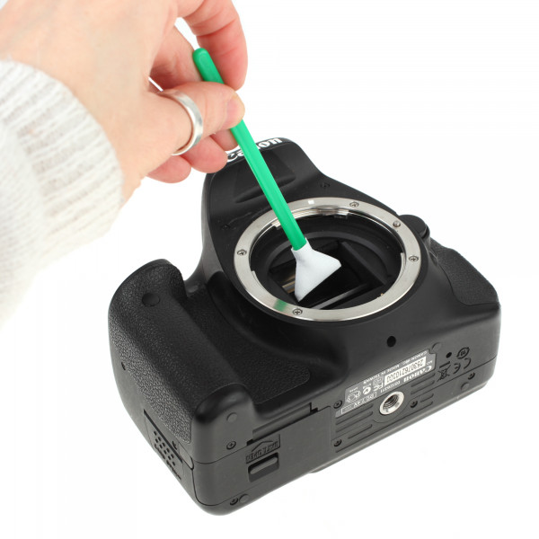 VisibleDust Dual Power Regular Strength 1.3x 20mm - 5x Sensorreinigungs-Swabs (Green Series) und 2x