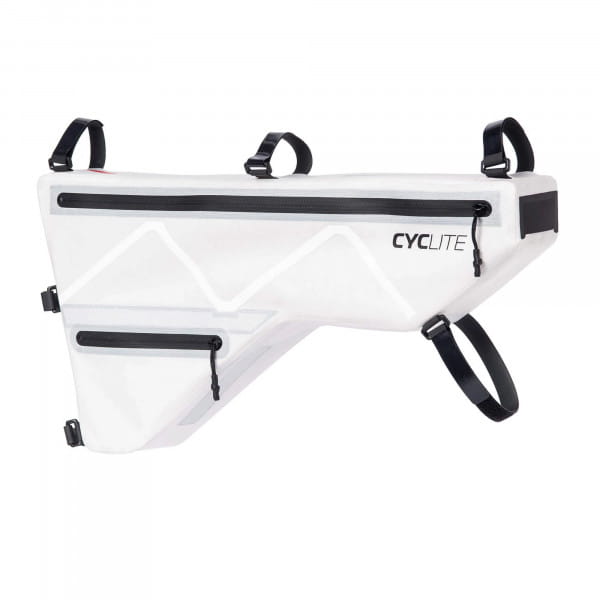 [REFURBISHED] CYCLITE Frame Bag Large / 01 Rahmentasche 3,6 Liter hellgrau