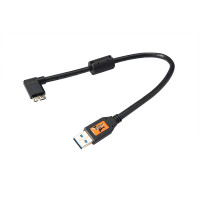 Tether Tools TetherPro SuperSpeed USB-Datenkabel für USB 3.0 an USB 3.0 Micro-B - 0,3 Meter Länge, r