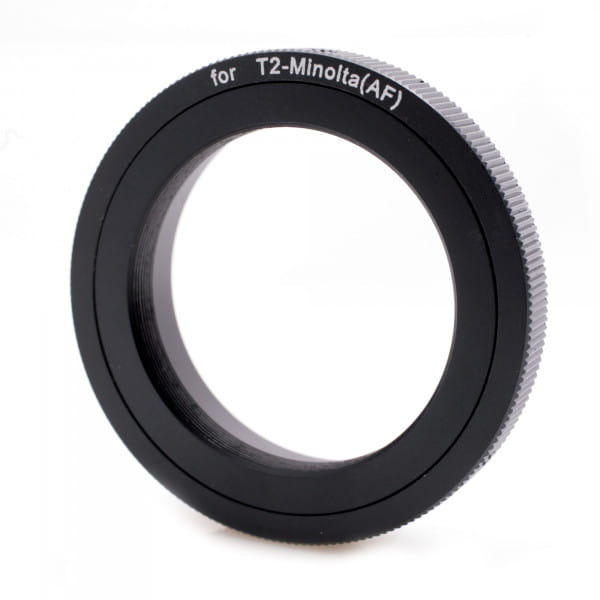Quenox Adapter für T2-Objektiv/Zubehör an Sony/Minolta-A-Mount-Kamera