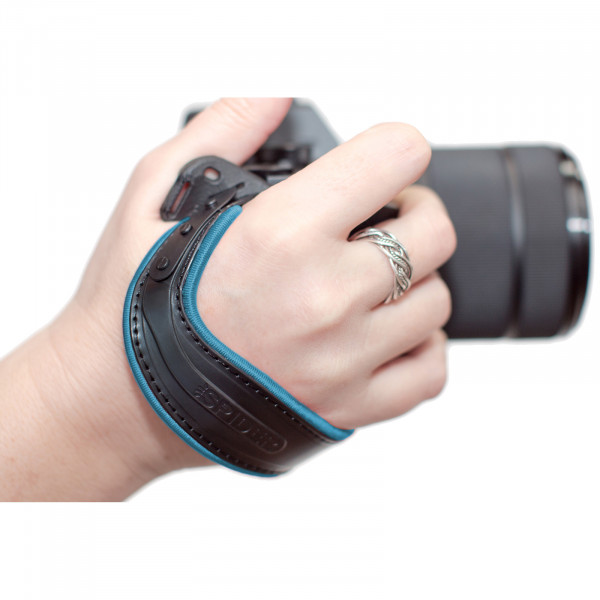 [REFURBISHED] Spider Light Hand Strap Handschlaufe für spiegellose Systemkameras hellblau (türkis)