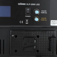 Quenox LED-Flächenleuchte DLP 2000 Bi-Color Set inkl. Lampenstativ 12000 Lux