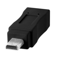 Tether Tools TetherPro USB-Datenkabel für USB-C an USB 2.0 Mini-B8 - 4,6 Meter Länge, gerader Stecke