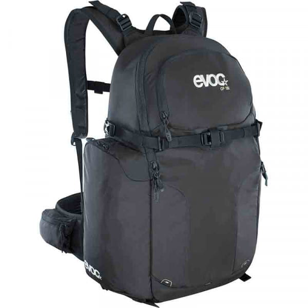 Evoc Camera Pack CP 18L 2019 Black Fotorucksack für z.B. 1 DSLR mit Objektiv, 3 Wechselobjektive und
