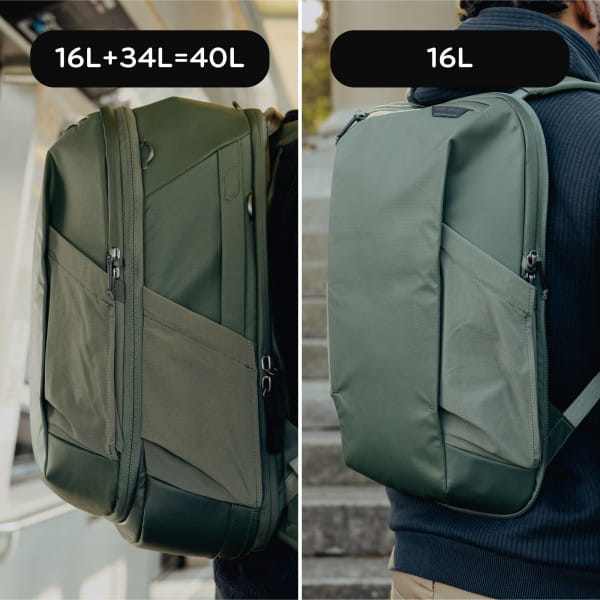 Peak Design Travel Backpack 2-in-1 40 Liter - Sage