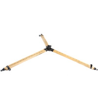 Berlebach Report 332 Eschenholz-Dreibeinstativ inkl. Modul 3 mit Nivellierkugel 143 cm - z.B. für DS