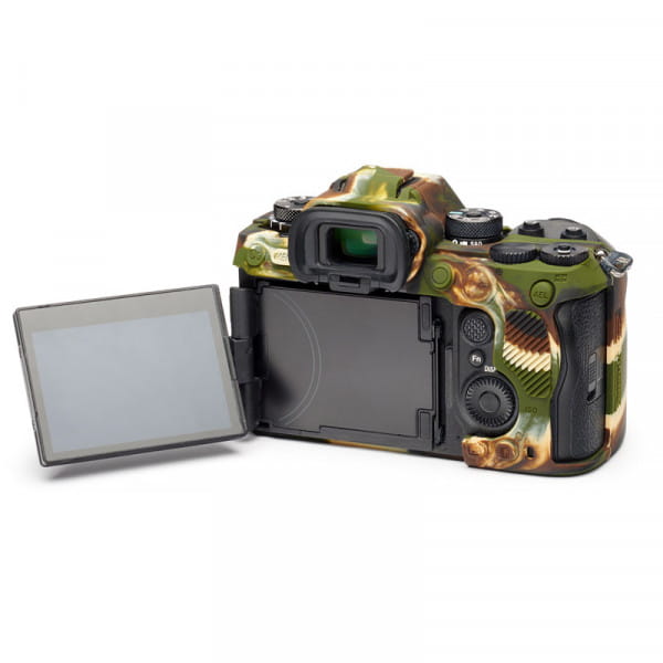 easyCover Silikon-Schutzhülle für Sony A9 III camouflage