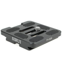 Sirui TY-50X Wechselplatte 50mm - z.B. für Sirui Kugelkopf und andere Arca-kompatible Kugelneiger